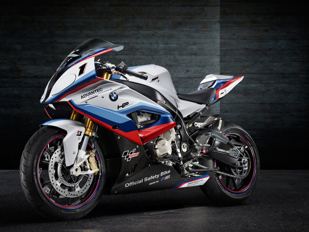 BMW S1000RR MotoGP Safety Motorcycle wallpaper 1280x960