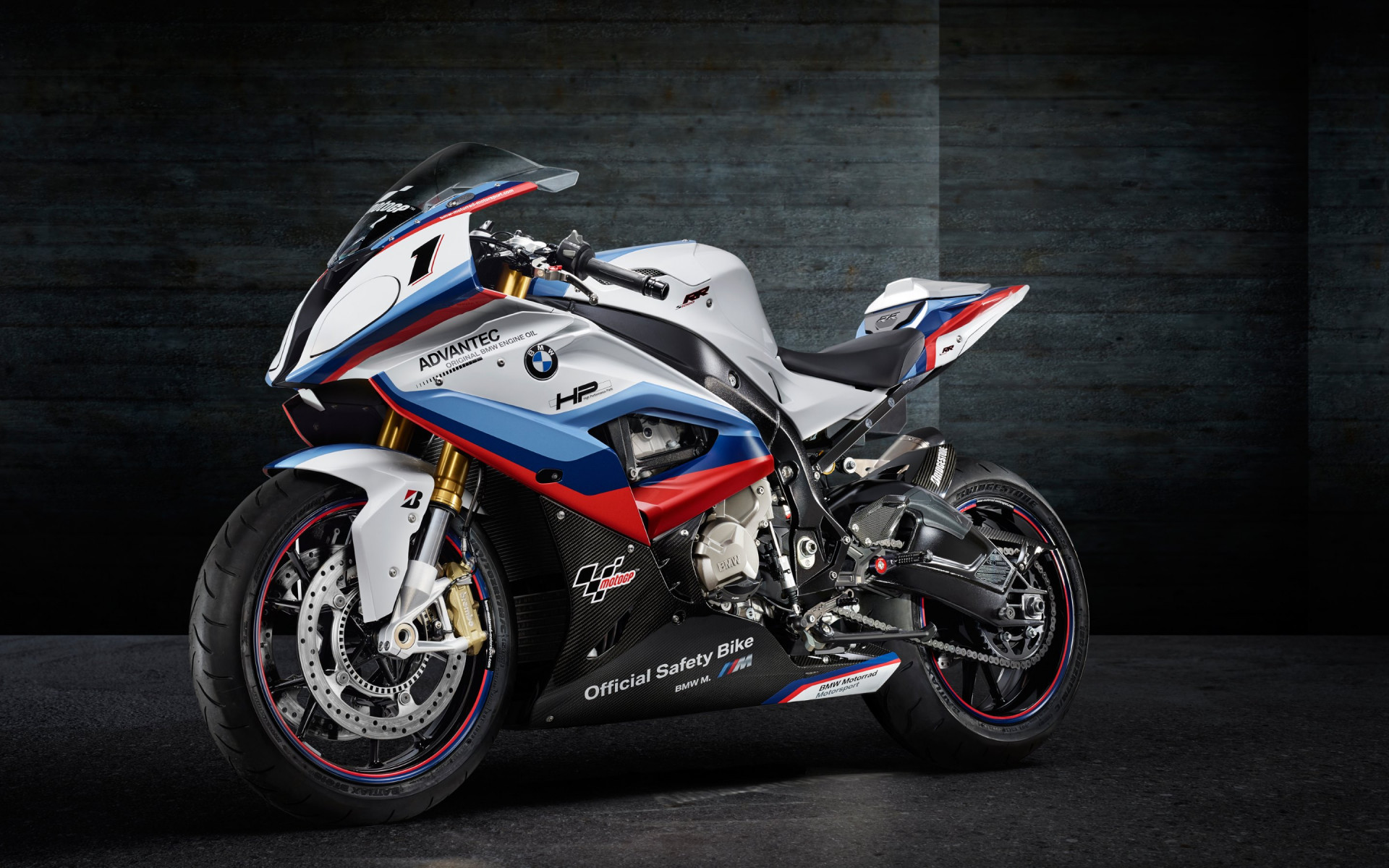 BMW S1000RR MotoGP Safety Motorcycle wallpaper 1440x900