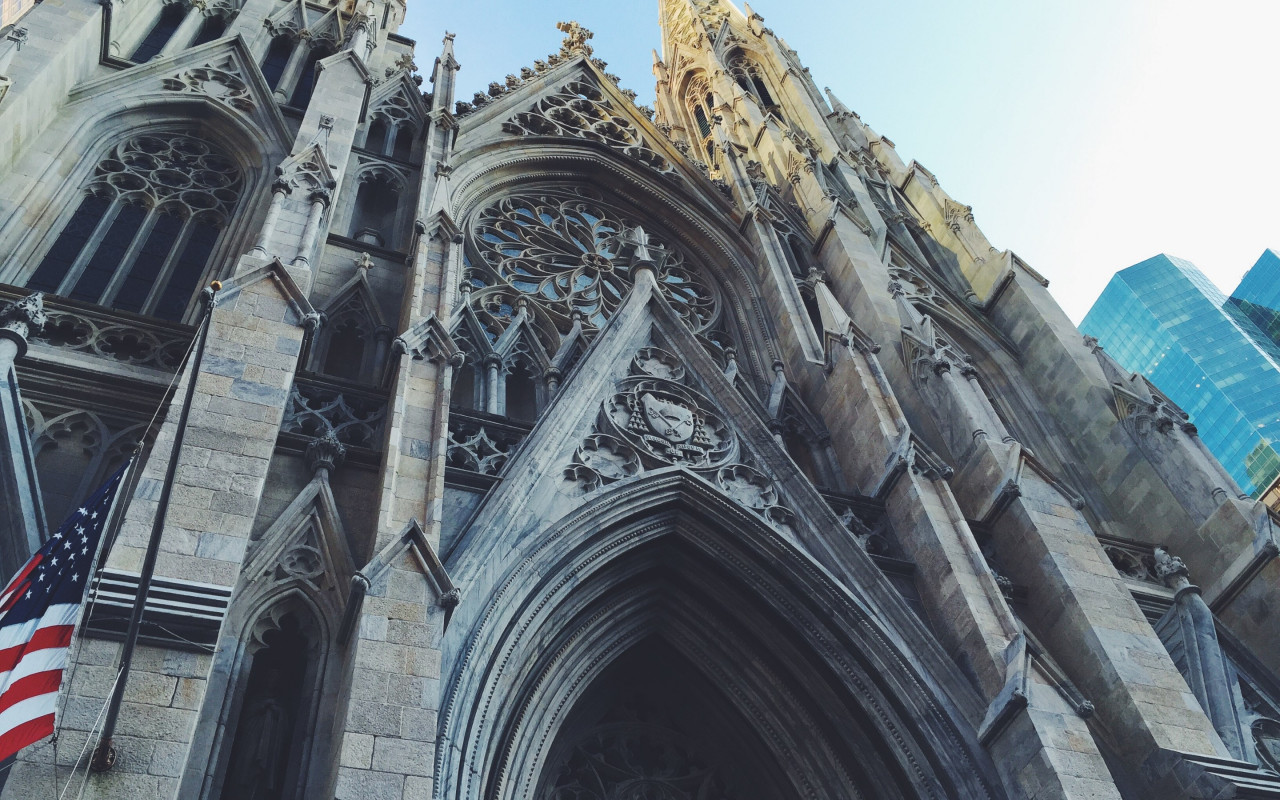 St. Patrick's Cathedral in New York wallpaper 1280x800
