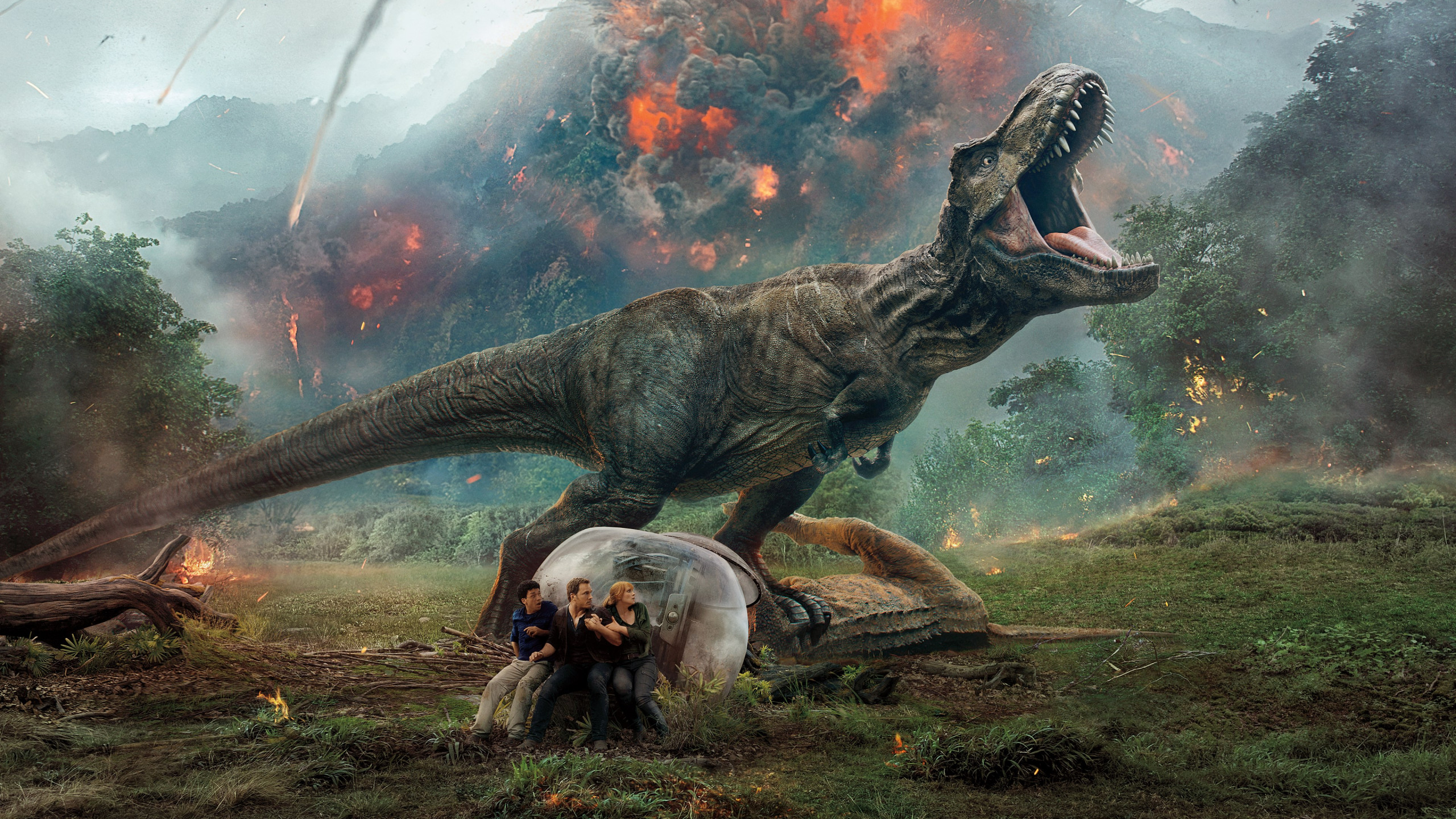 Jurassic World: Fallen Kingdom wallpaper 2560x1440
