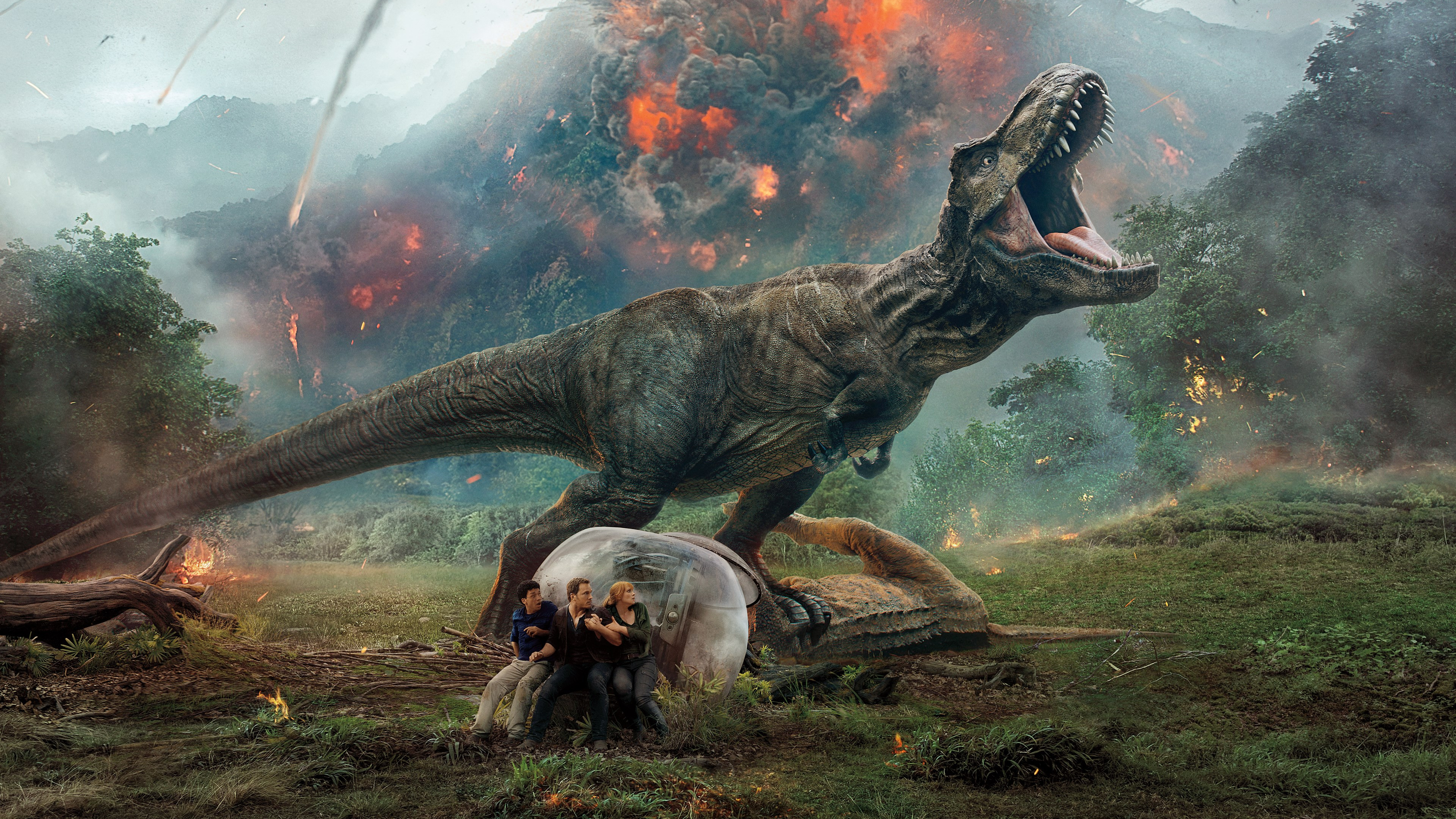 Jurassic World: Fallen Kingdom wallpaper 3840x2160