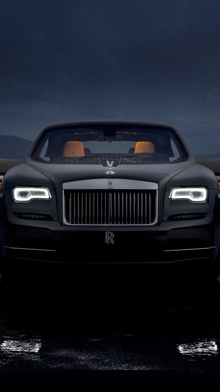 Rolls Royce Wraith Luminary Collection wallpaper 750x1334