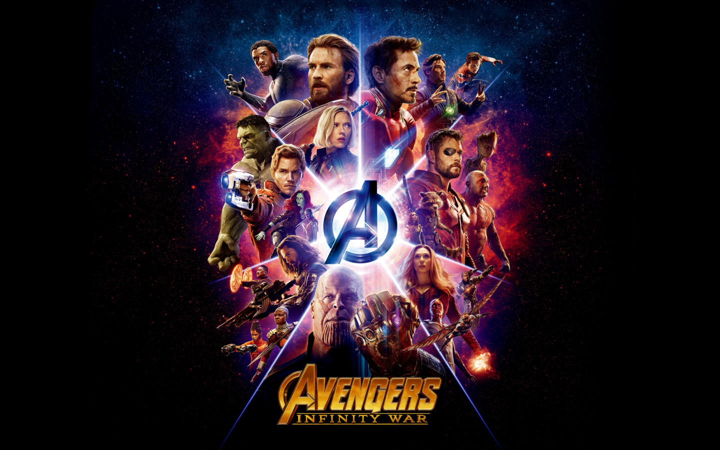 All the heroes from Avengers: Infinity War wallpaper 1440x900