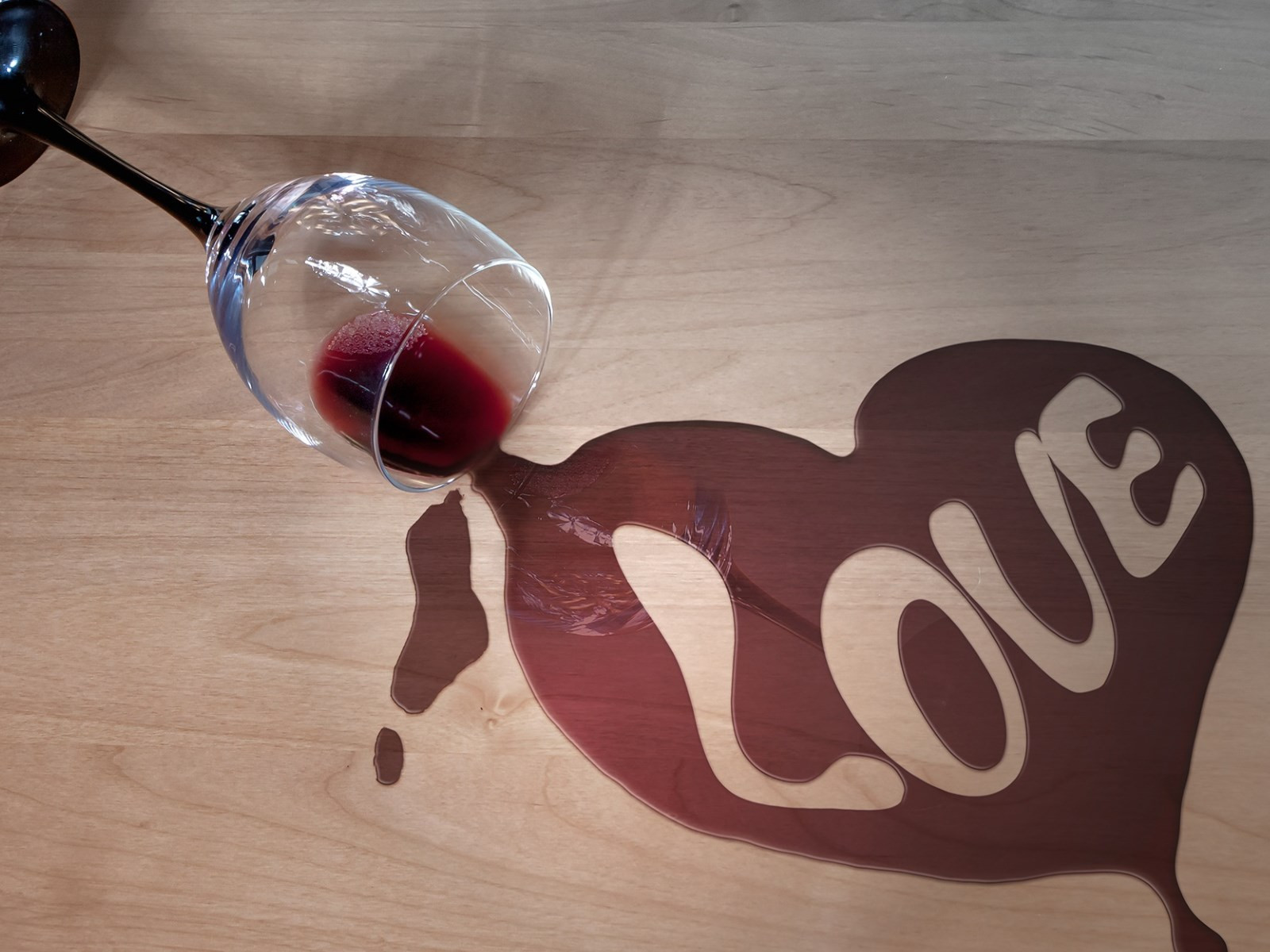Wine and love wallpaper 1600x1200