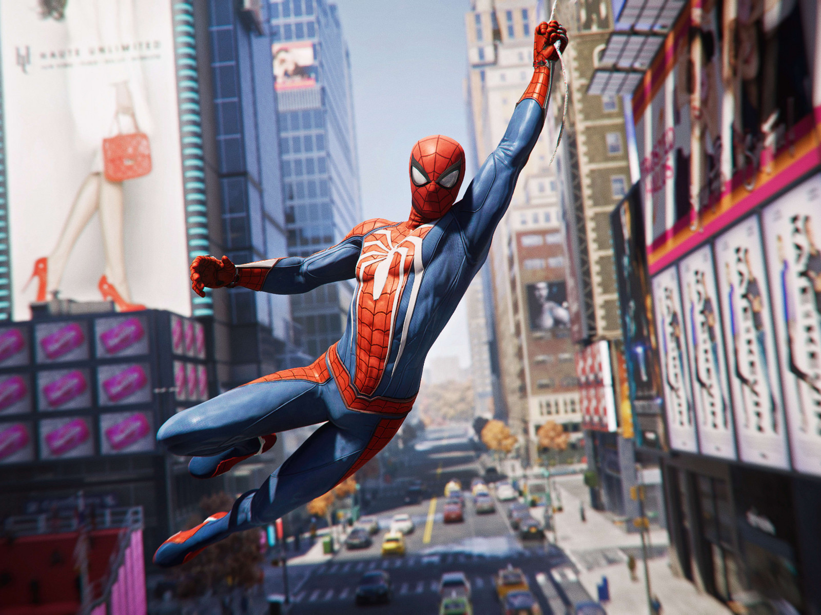 Spider Man from the video game wallpaper 1600x1200