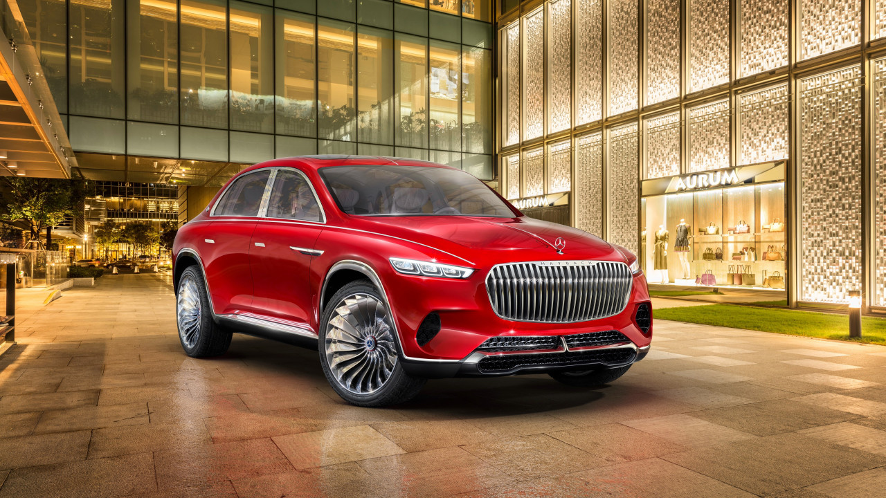 The Vision Mercedes Maybach Ultimate Luxury wallpaper 1280x720
