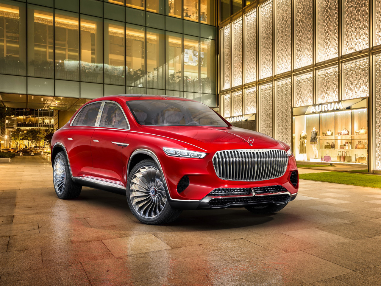 The Vision Mercedes Maybach Ultimate Luxury wallpaper 1280x960