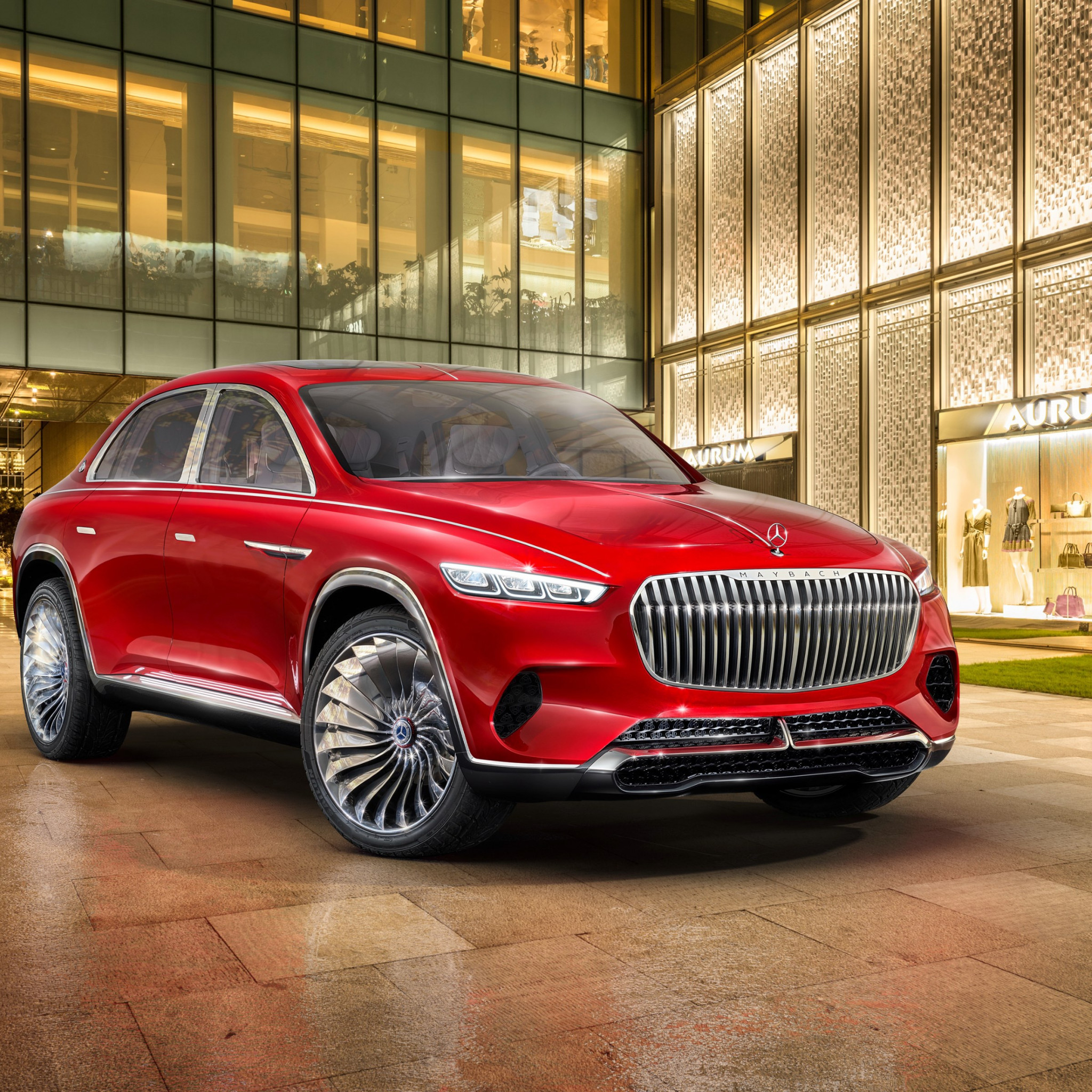 The Vision Mercedes Maybach Ultimate Luxury wallpaper 2048x2048