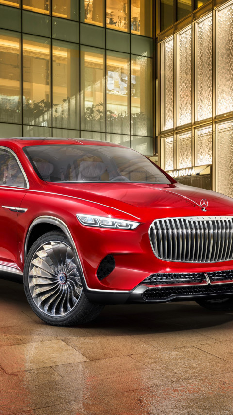 The Vision Mercedes Maybach Ultimate Luxury wallpaper 480x854