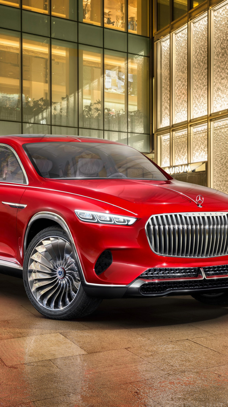 The Vision Mercedes Maybach Ultimate Luxury wallpaper 750x1334
