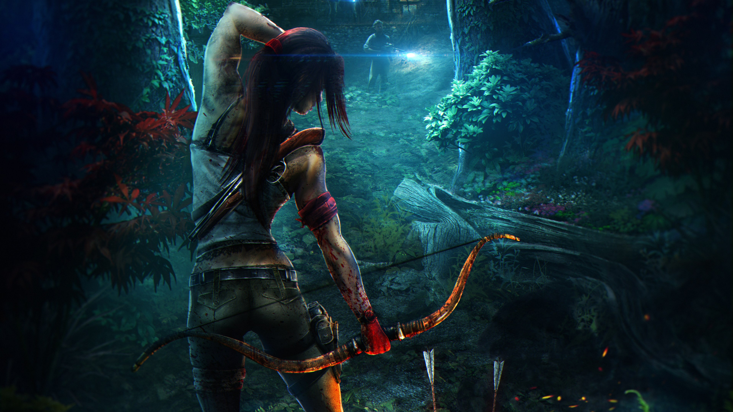 Fan art for Tomb Raider Reborn wallpaper 2560x1440