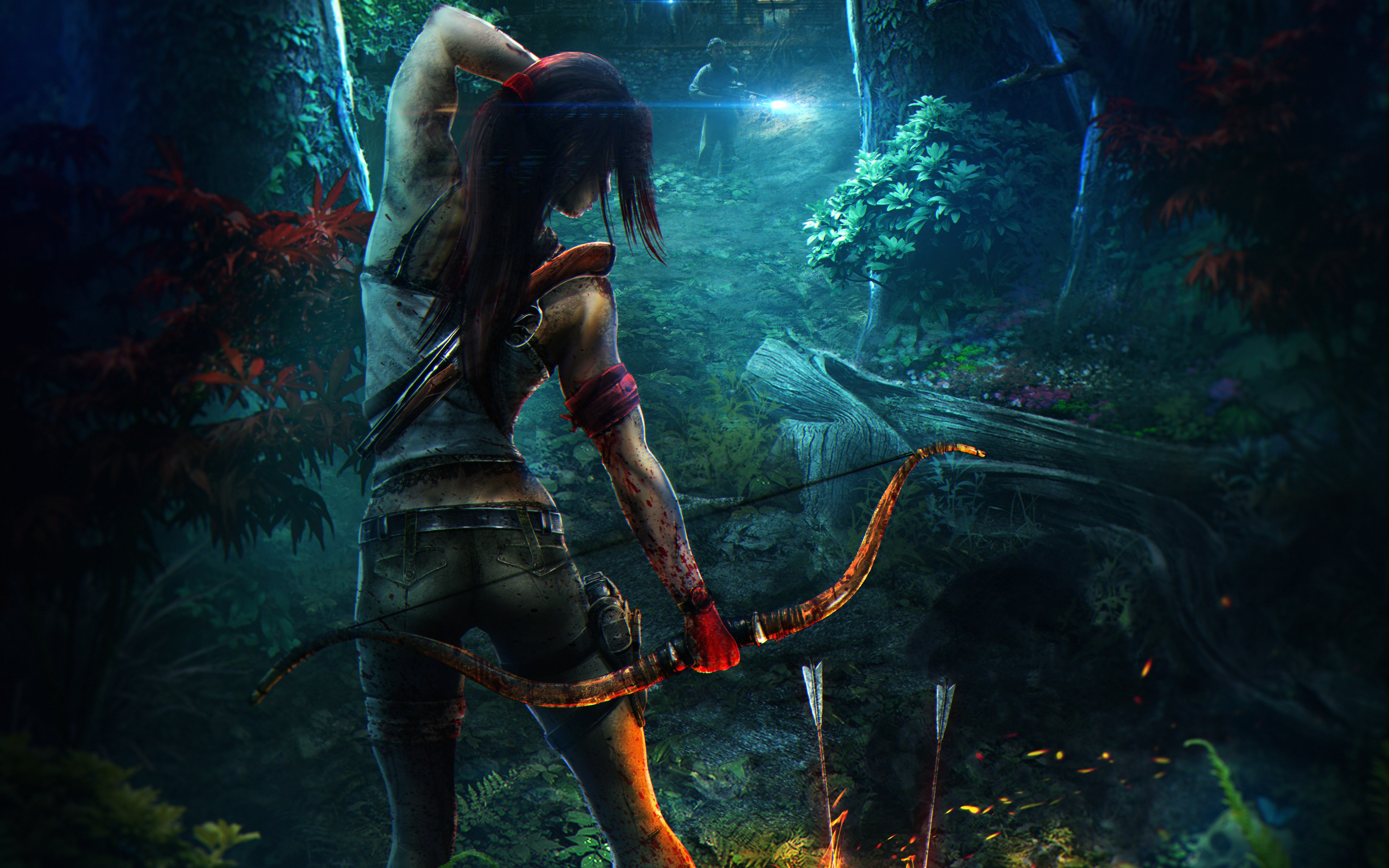Fan art for Tomb Raider Reborn wallpaper 3840x2400