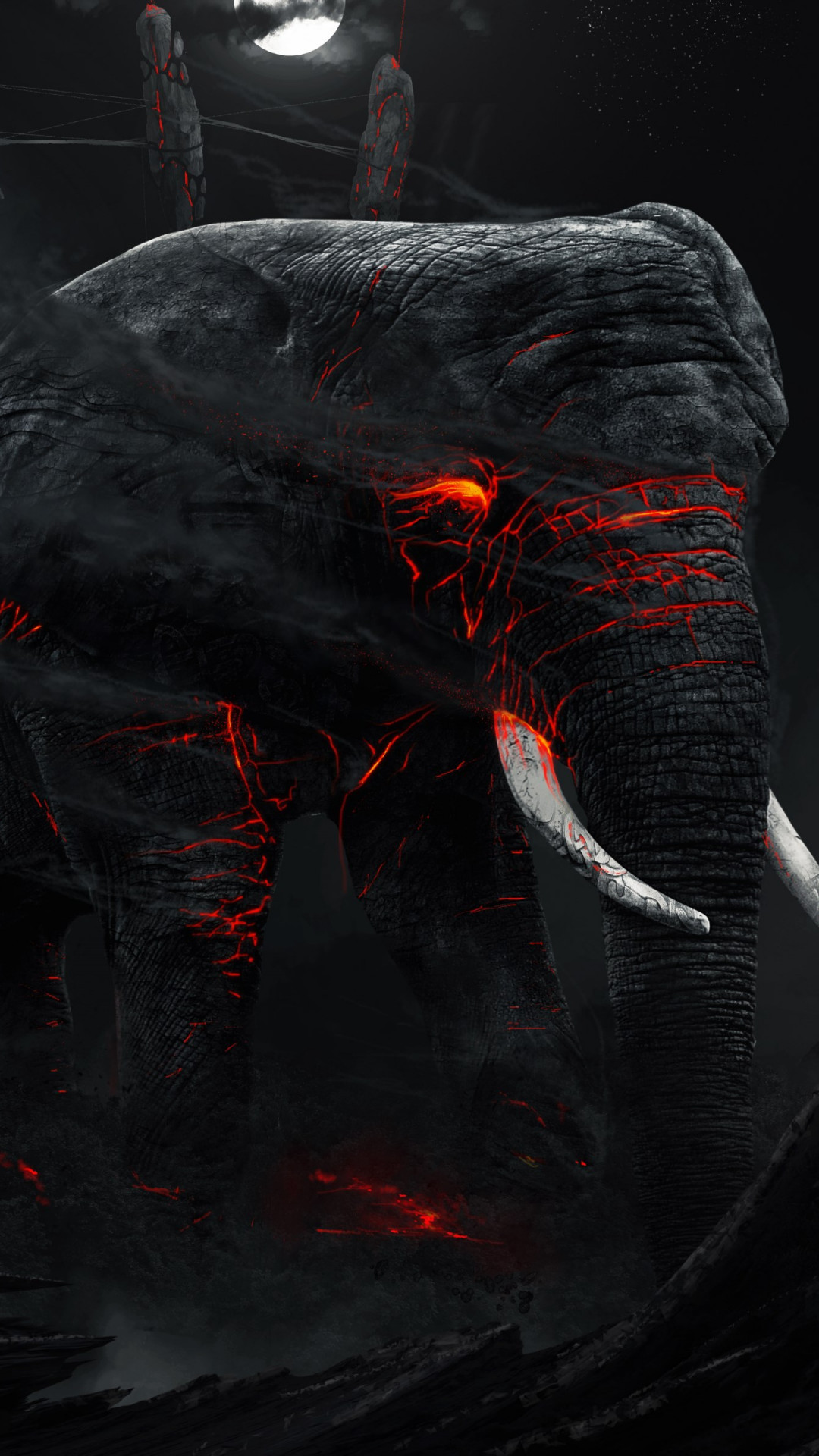 Revenge of the elephant wallpaper 1080x1920