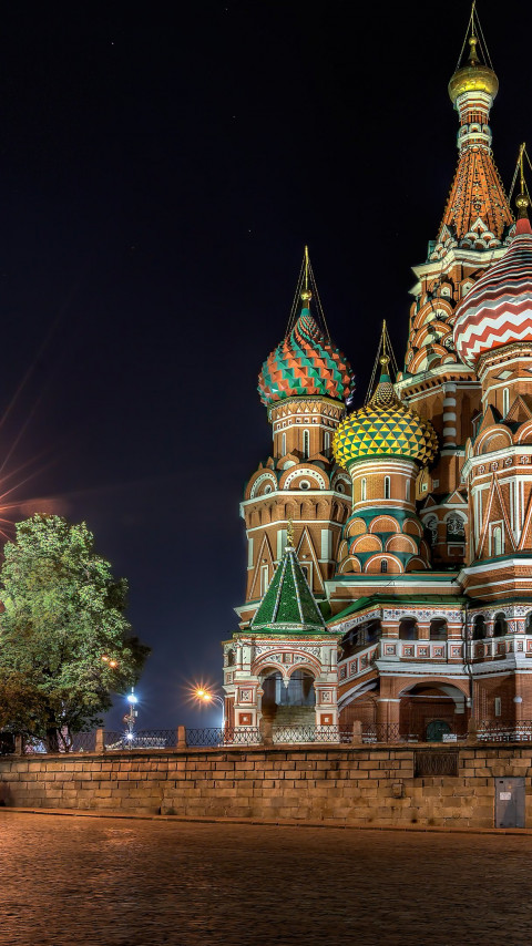 Red Square, Moscow wallpaper 480x854
