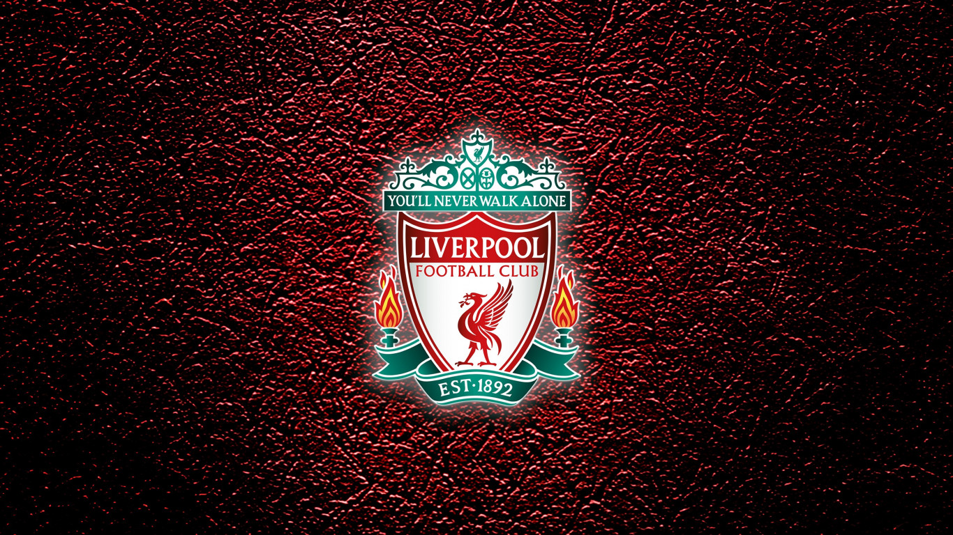Liverpool - You'll never walk alone wallpaper 1366x768