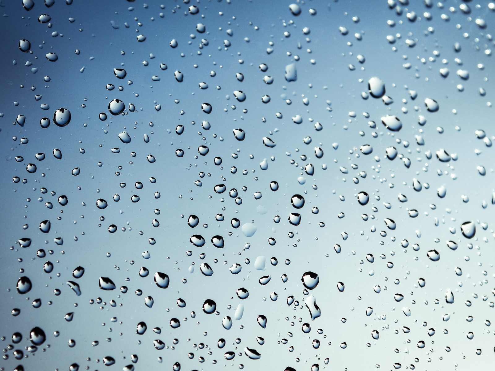 Rain drops on window wallpaper 1600x1200