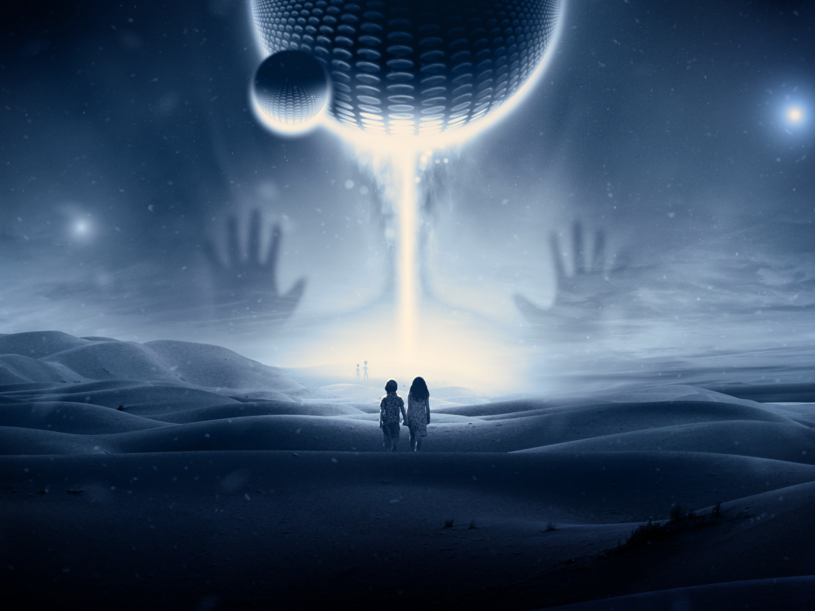 The aliens are here wallpaper 1600x1200
