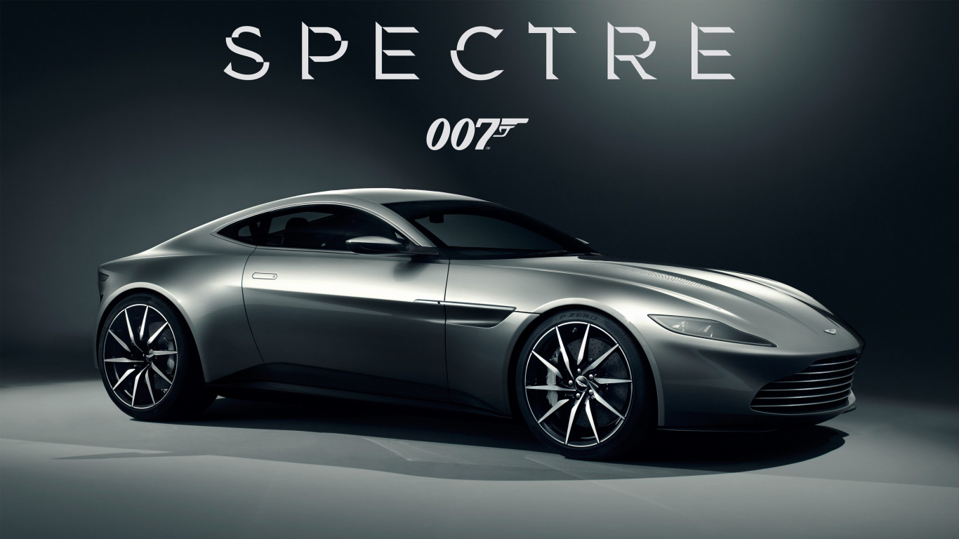 Aston Martin DB10 007 Spectre car wallpaper 1366x768