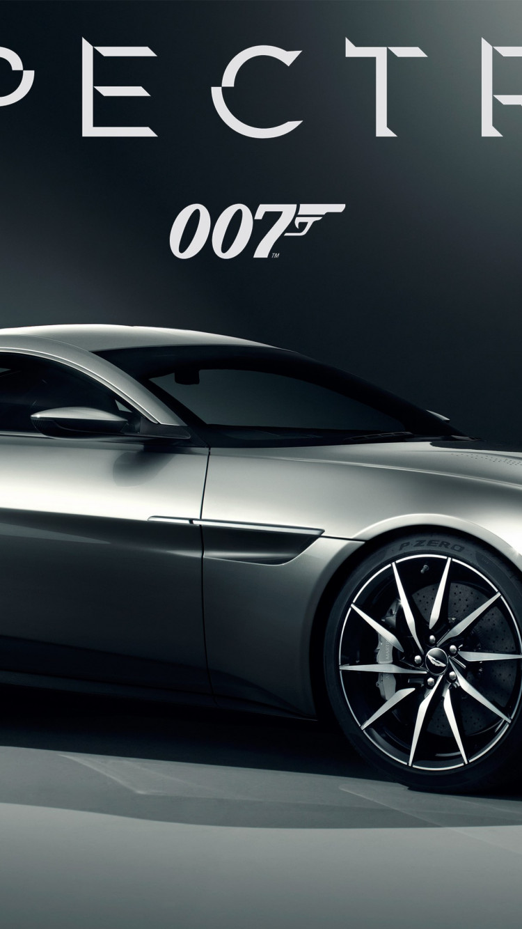 Download Wallpaper Aston Martin Db10 007 Spectre Car 750x1334