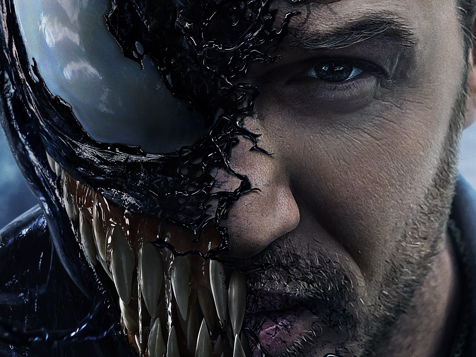 Tom Hardy in Venom wallpaper 1600x1200