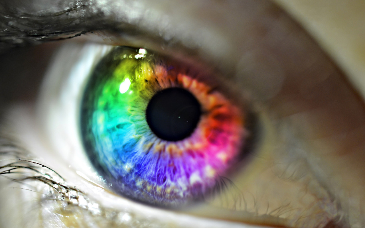 Colors in my eye wallpaper 1280x800
