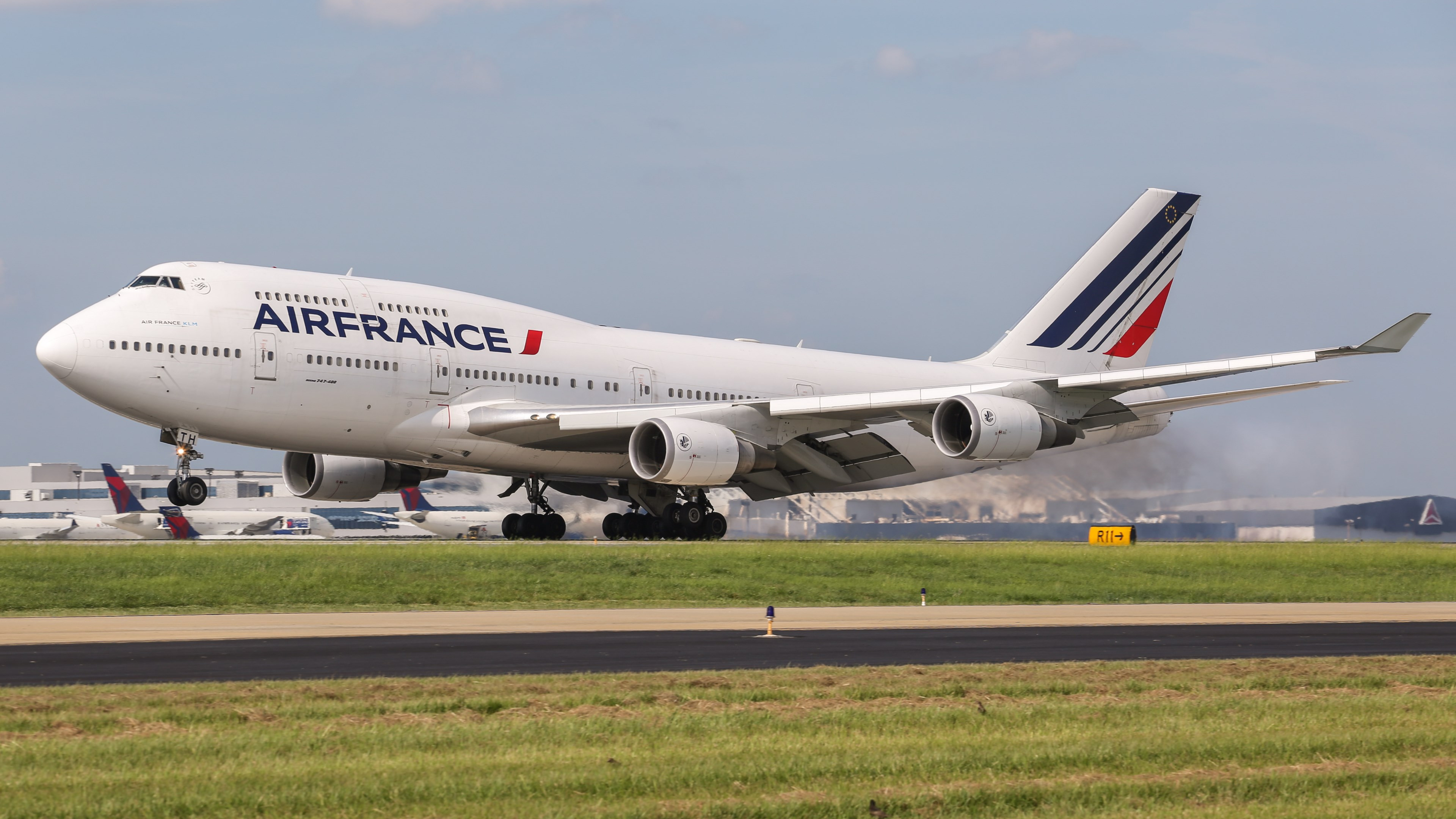 Air France Boeing 747 wallpaper 3840x2160