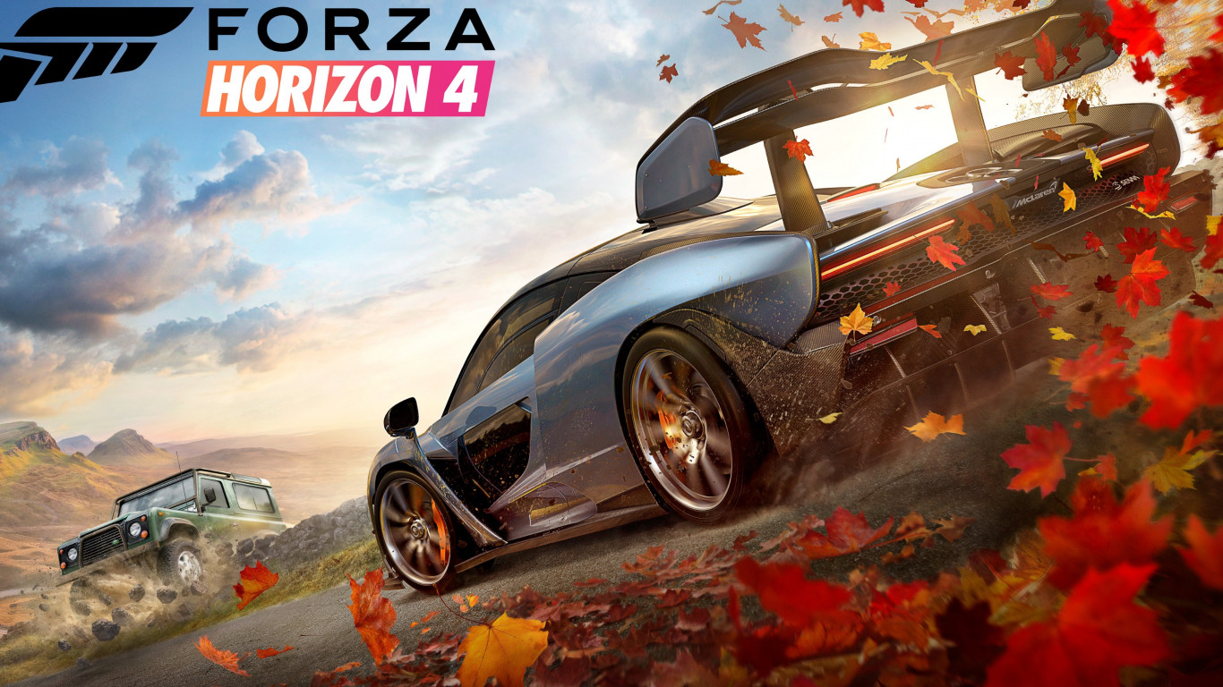 Forza Horizon 4 wallpaper 1366x768