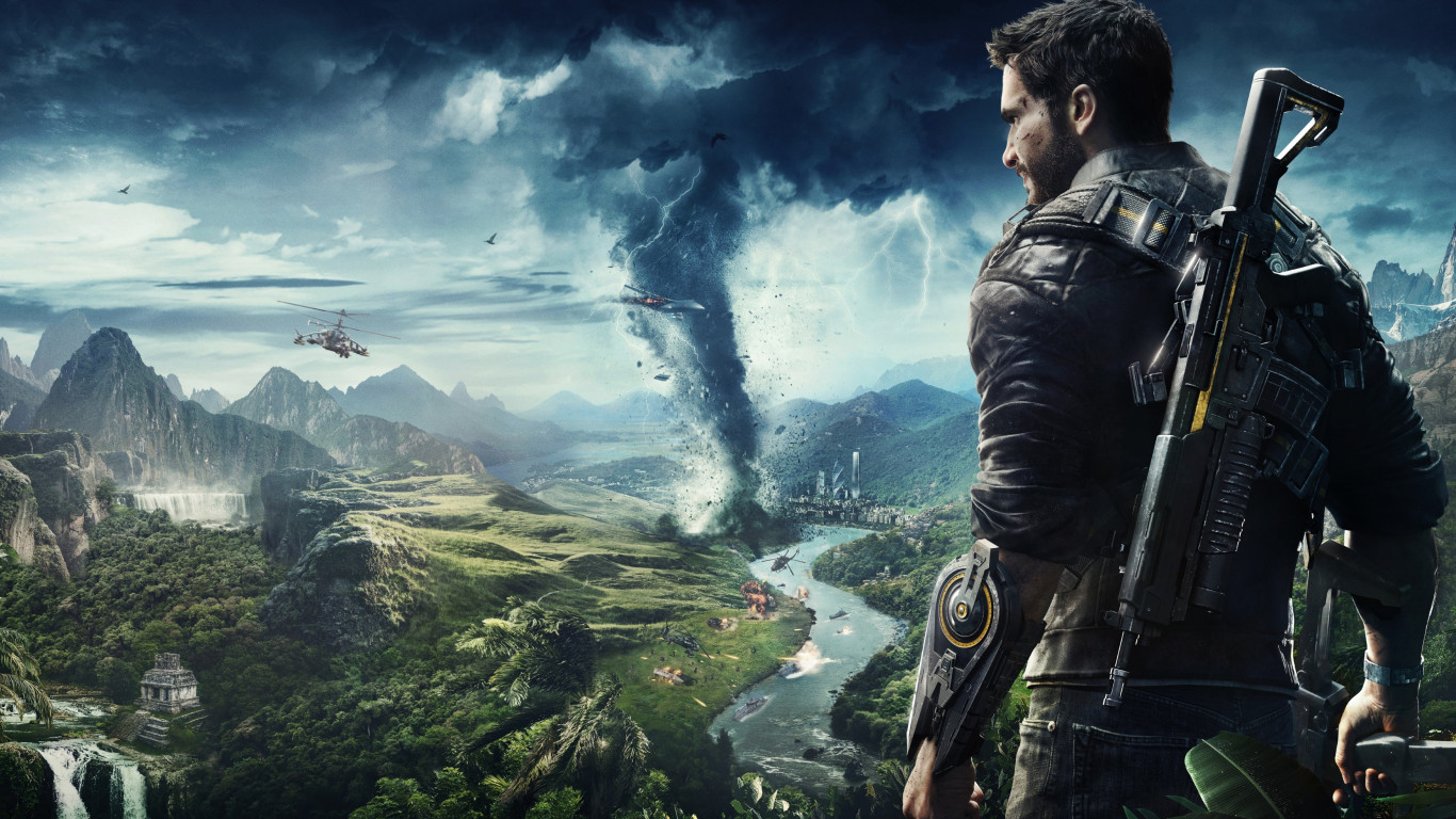 Just Cause 4 wallpaper 1366x768