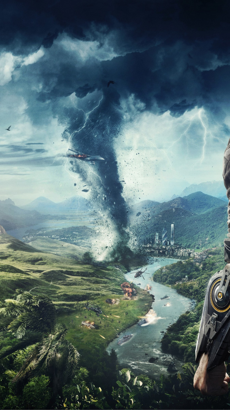 Just Cause 4 wallpaper 750x1334
