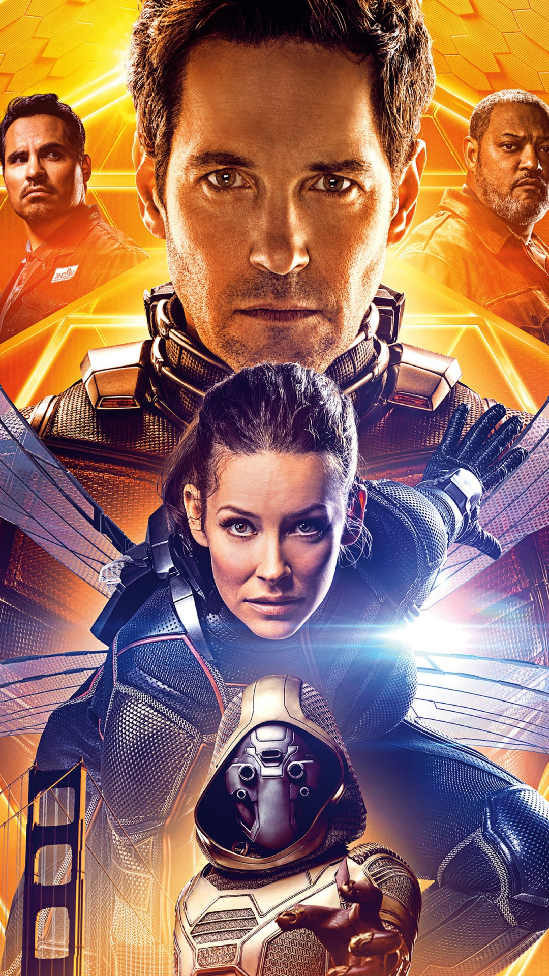 Ant Man and the Wasp poster wallpaper 1080x1920