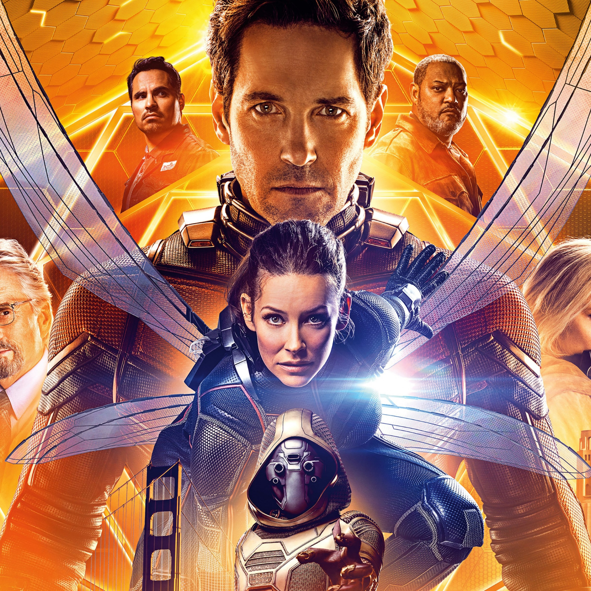 Ant Man and the Wasp poster wallpaper 2048x2048