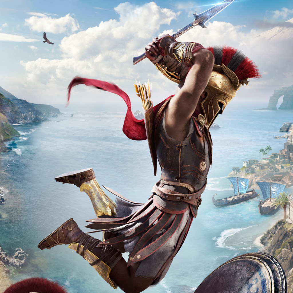 Assassin's Creed Odyssey screenshot wallpaper 1024x1024
