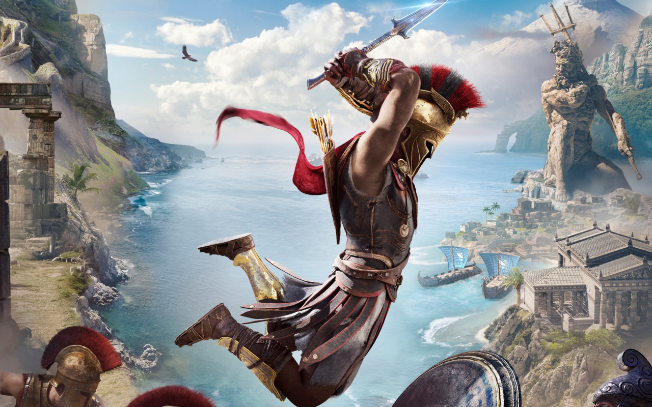 Assassin's Creed Odyssey screenshot wallpaper 1280x800