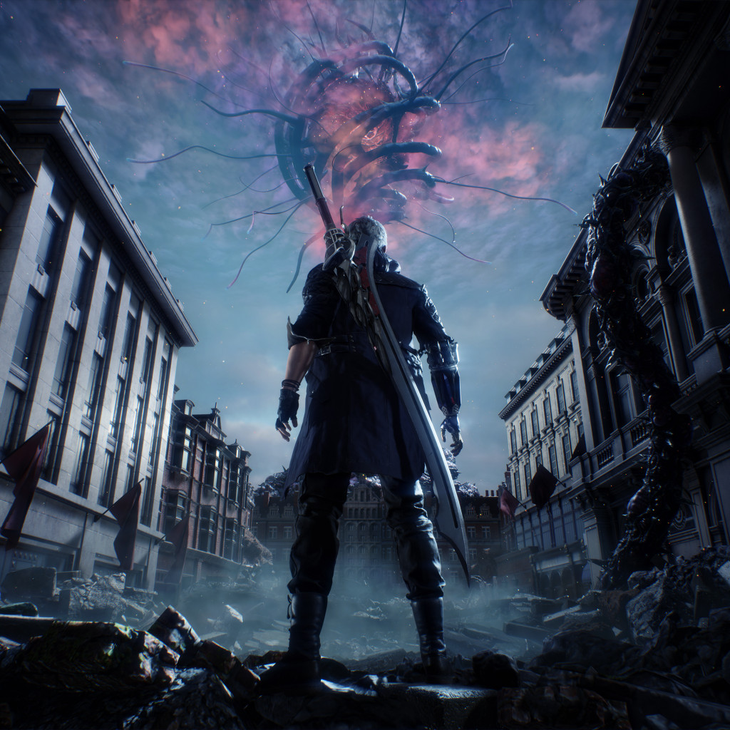 Nero from Devil May Cry 5 wallpaper 1024x1024