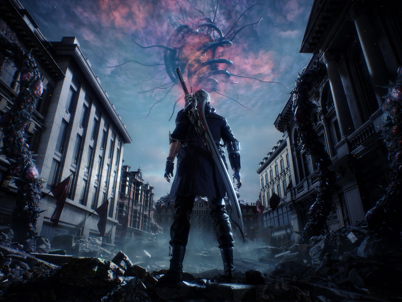 Nero from Devil May Cry 5 wallpaper 1280x960