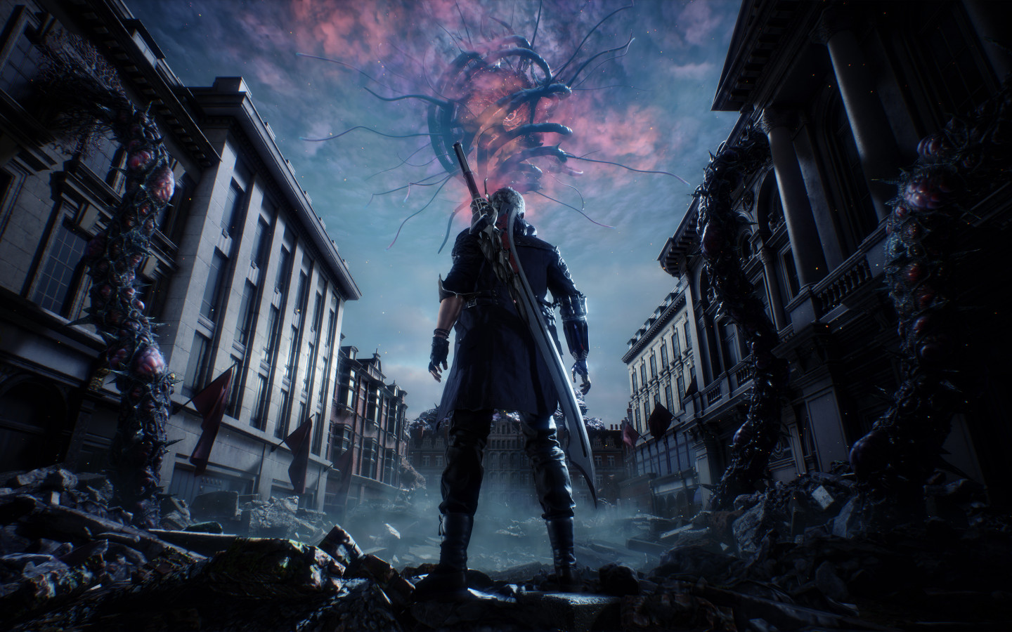 Nero from Devil May Cry 5 wallpaper 1440x900
