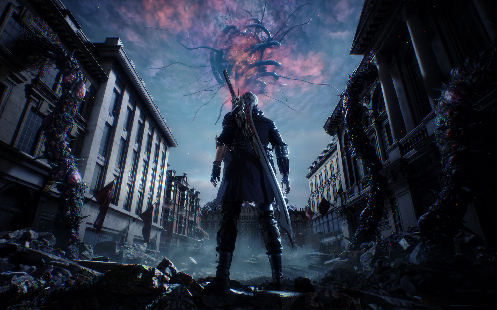 Nero from Devil May Cry 5 wallpaper 1920x1200