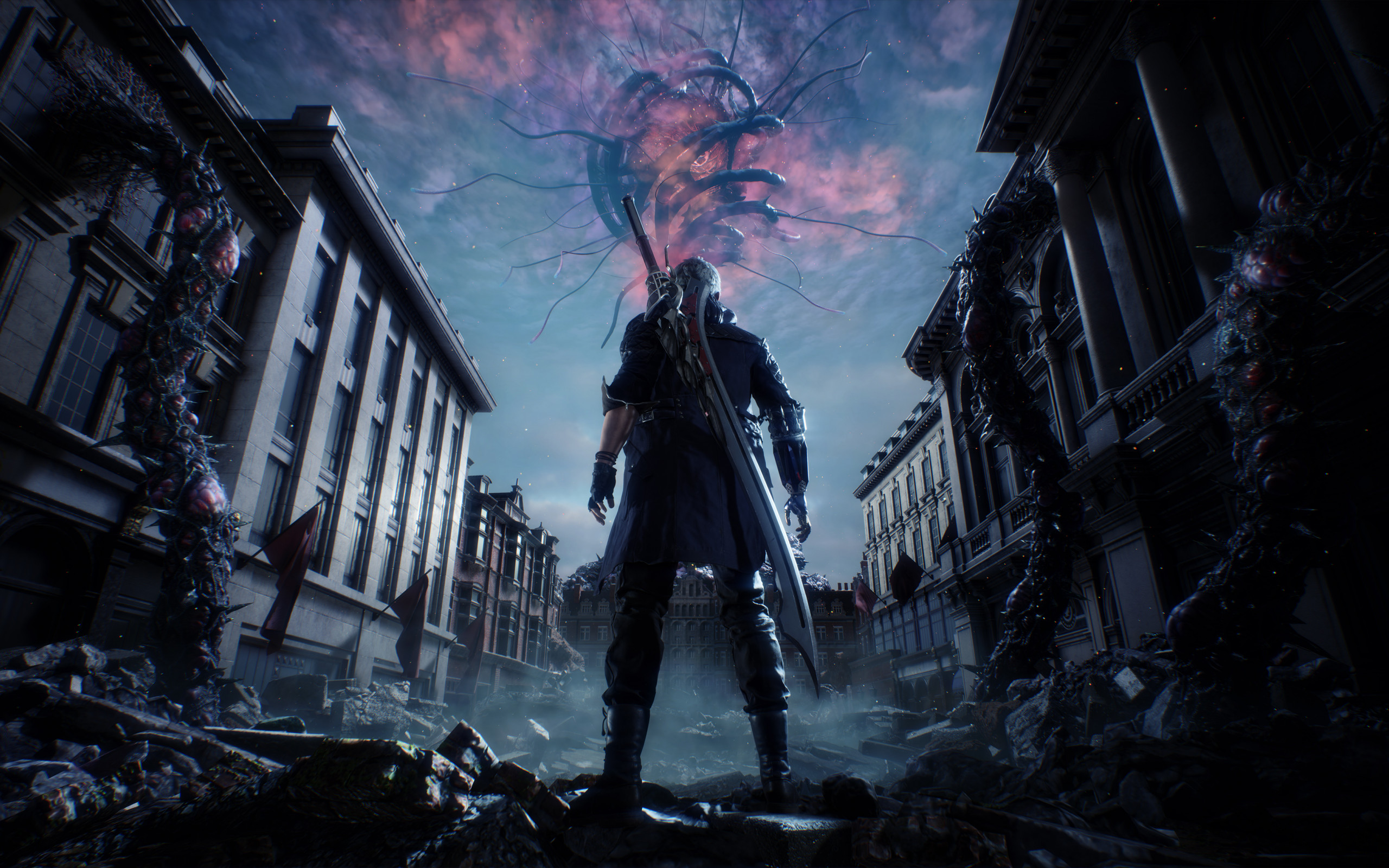 Nero from Devil May Cry 5 wallpaper 2560x1600