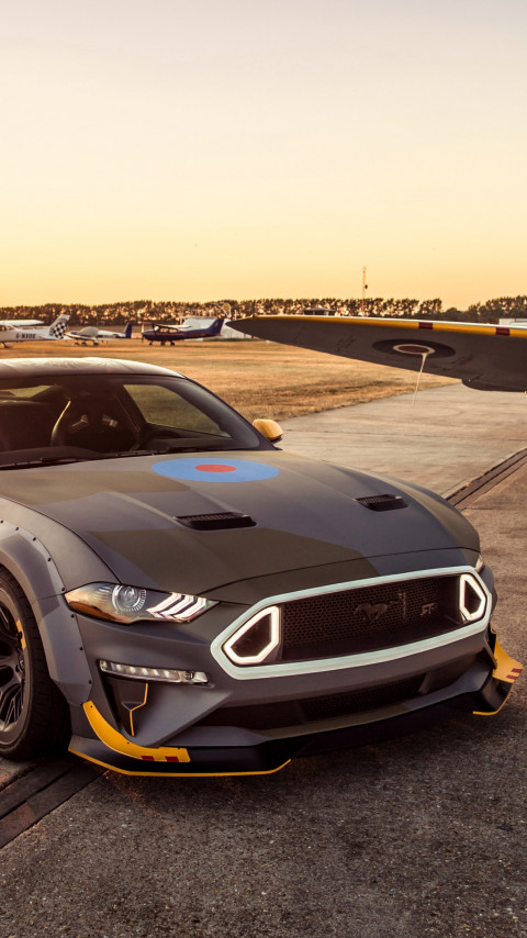 Ford Eagle Squadron Mustang GT wallpaper 480x854