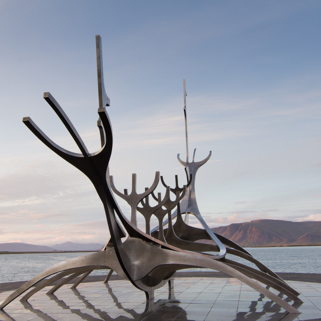 The Sun Voyager from Reykjavik, Iceland wallpaper 1024x1024