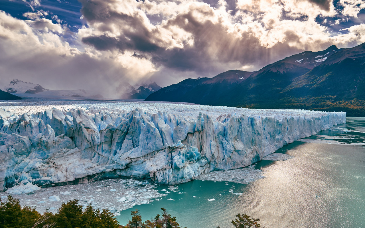 Perito Moreno Glacier wallpaper 1280x800