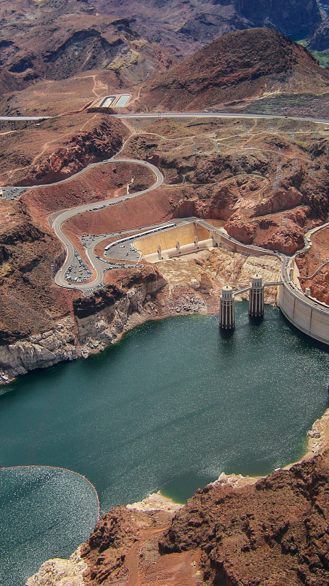 Hoover Dam wallpaper 480x854