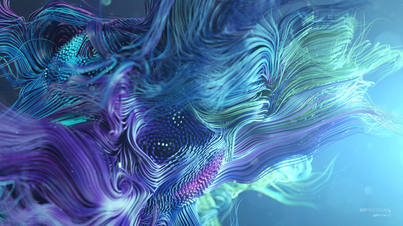 Download wallpaper: Abstract work 1366x768