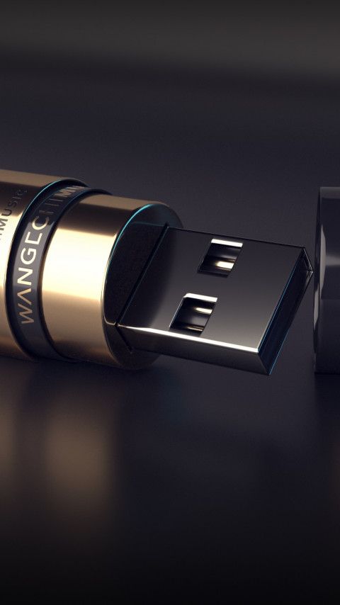 USB flash drive wallpaper 480x854