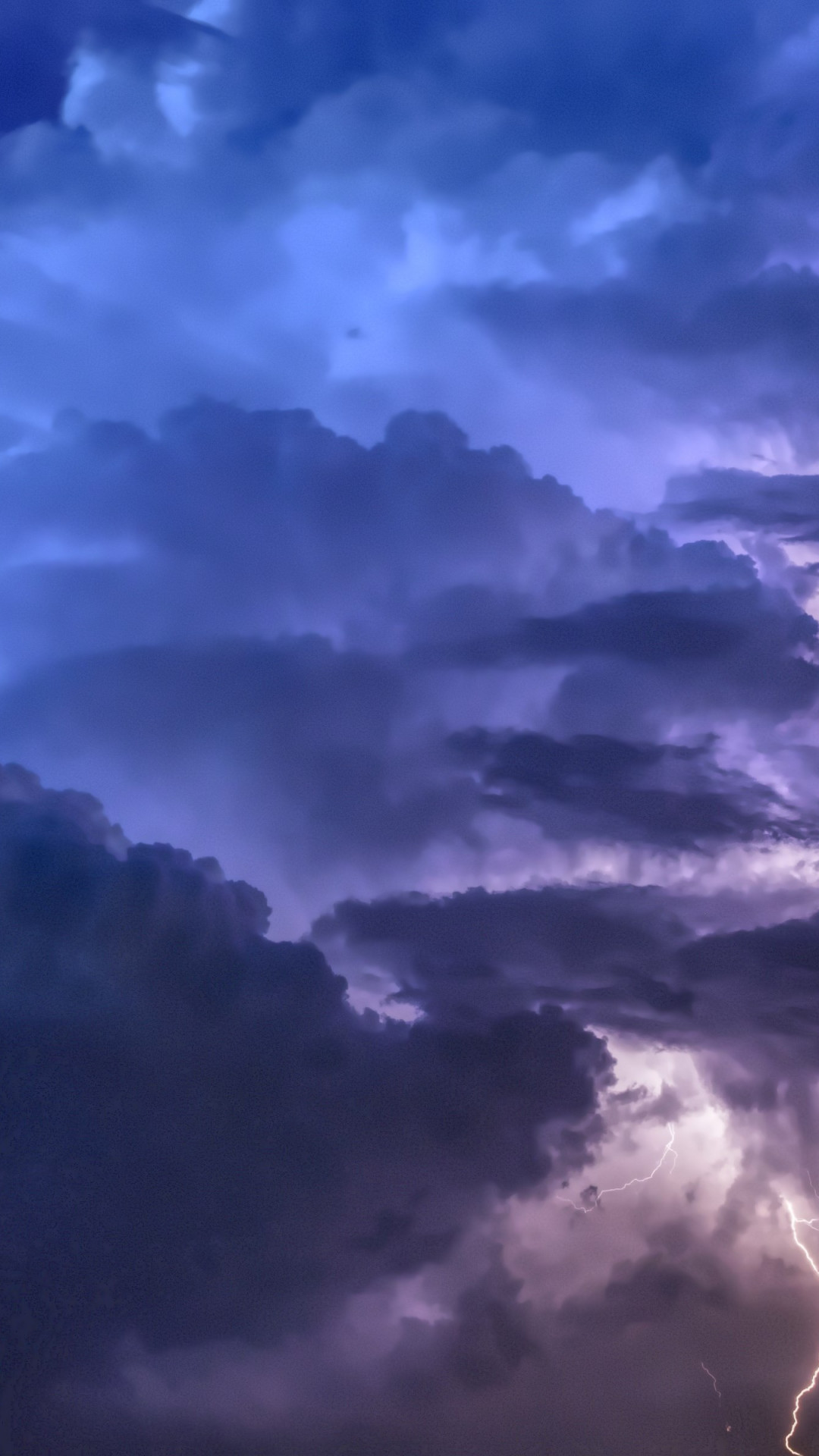 Thunders and lightnings wallpaper 1080x1920