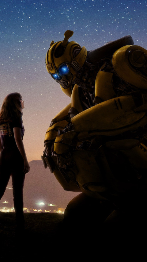 Bumblebee wallpaper 480x854