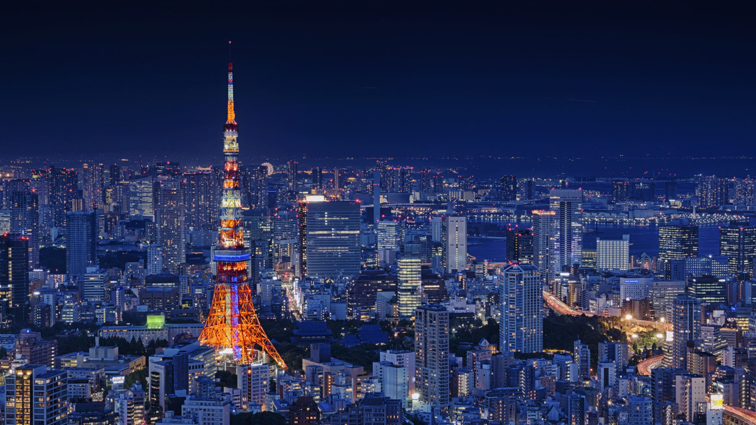 Tokyo Tower wallpaper 2560x1440
