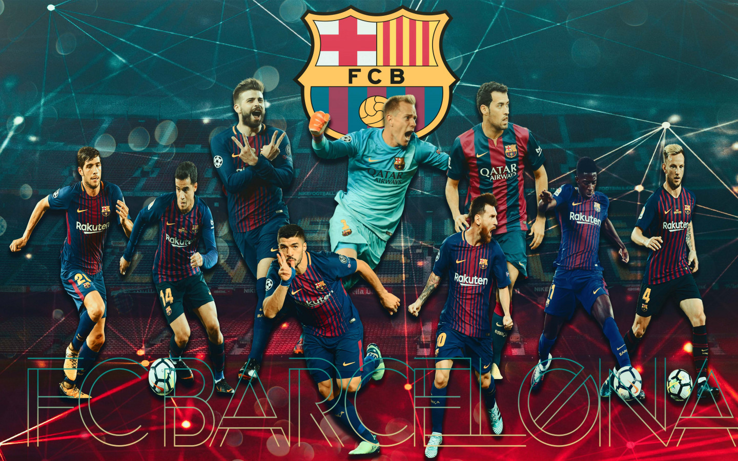 FC Barcelona wallpaper 1440x900
