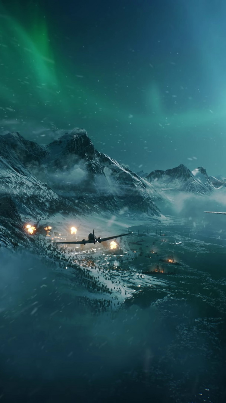 Battlefield V gameplay wallpaper 750x1334