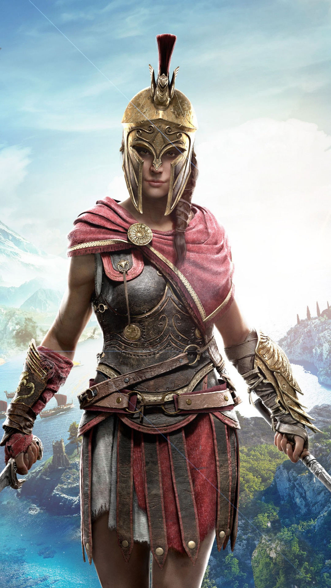 Kassandra in Assassin s Creed wallpaper 1080x1920